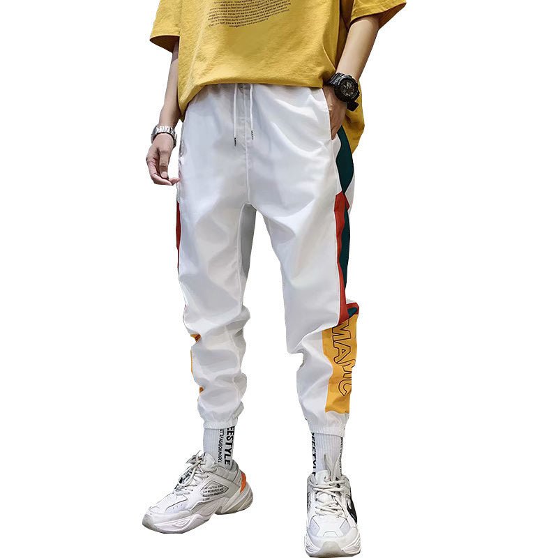 Colorblock Loose Harem Pants - Sophinity