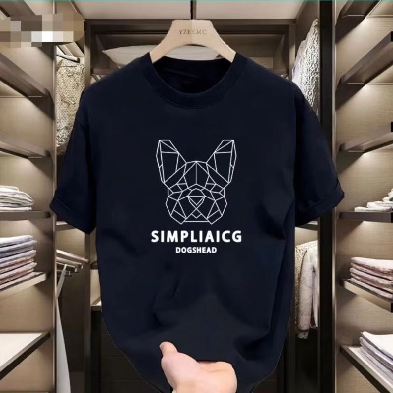 Menswear Clothing Loose Casual Print T-shirt - Sophinity