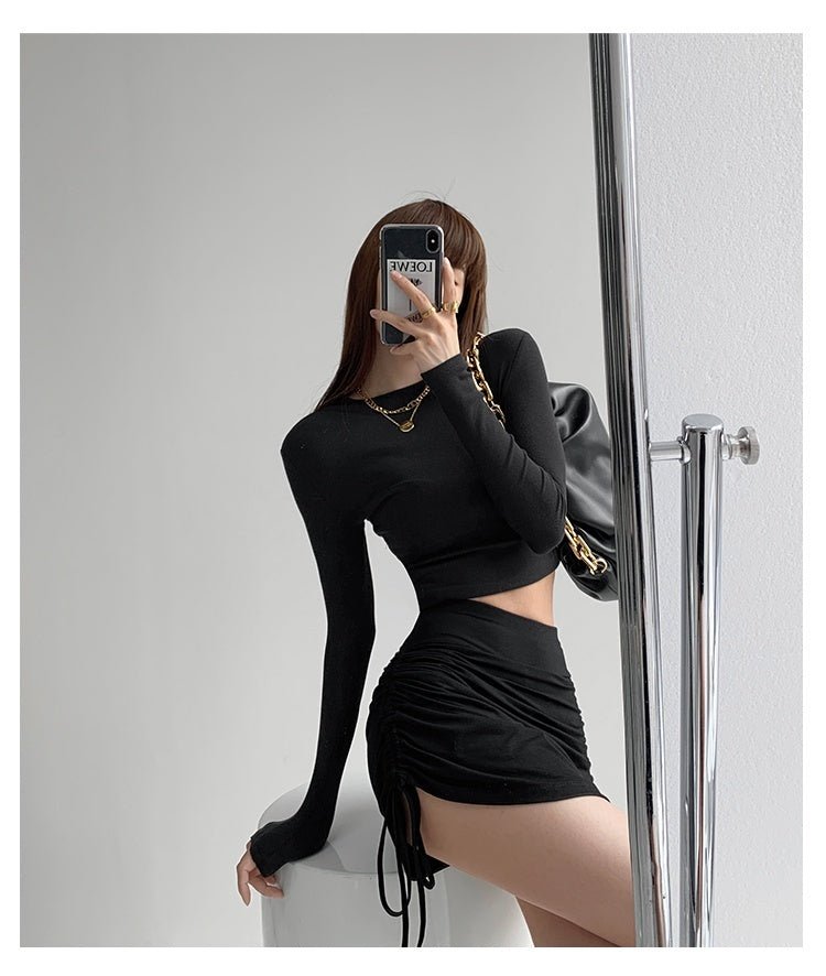 Skirts Tight Dancing Fitness Short Skirts Tide - Sophinity