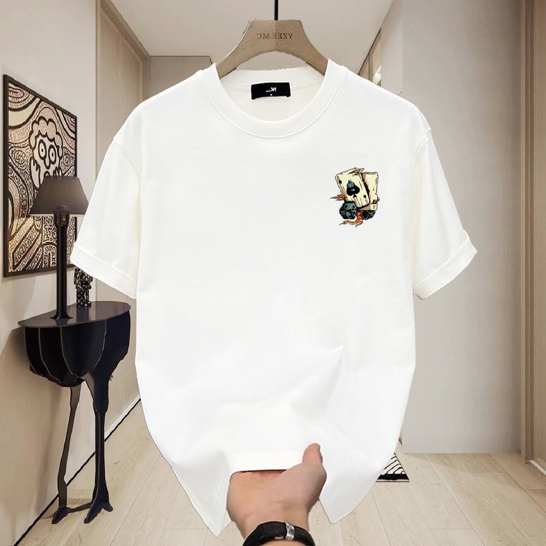 Collar Slim Fit Handsome T-shirt - Sophinity
