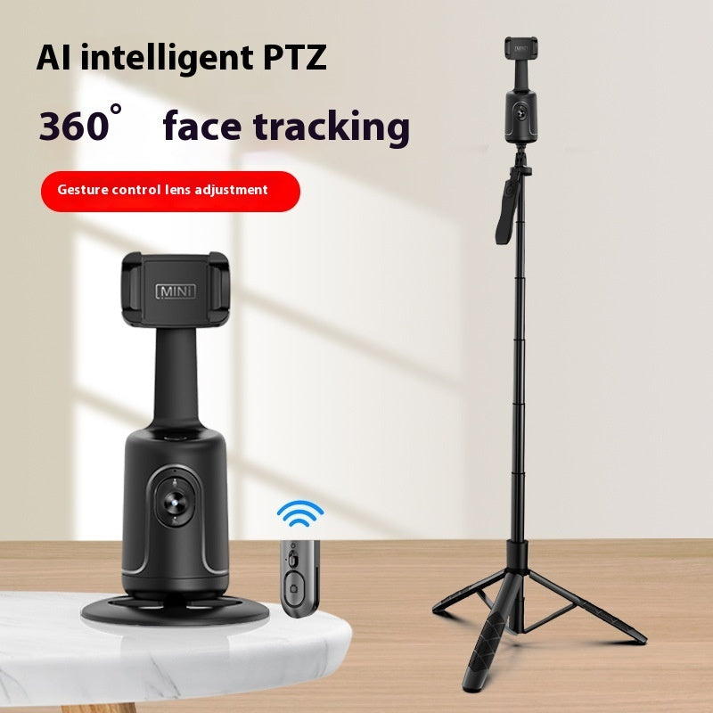 360 Auto Face Tracking Gimbal AI Smart Phone Holder for Video Vlogging Live Streaming | Auto Stabilizer Tripod for iPhone & Android