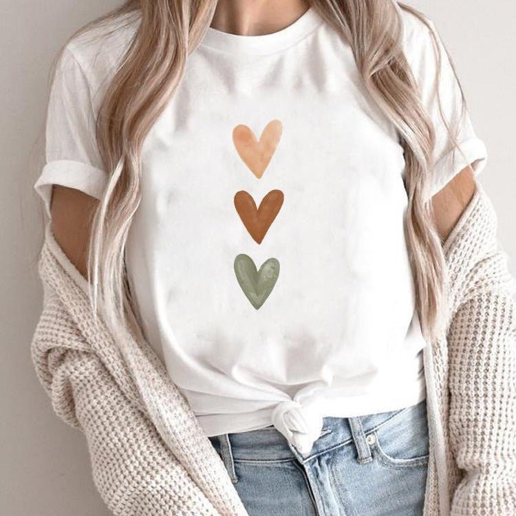 Printed Clothes New Cute Women's Clothing Top - Sophinity