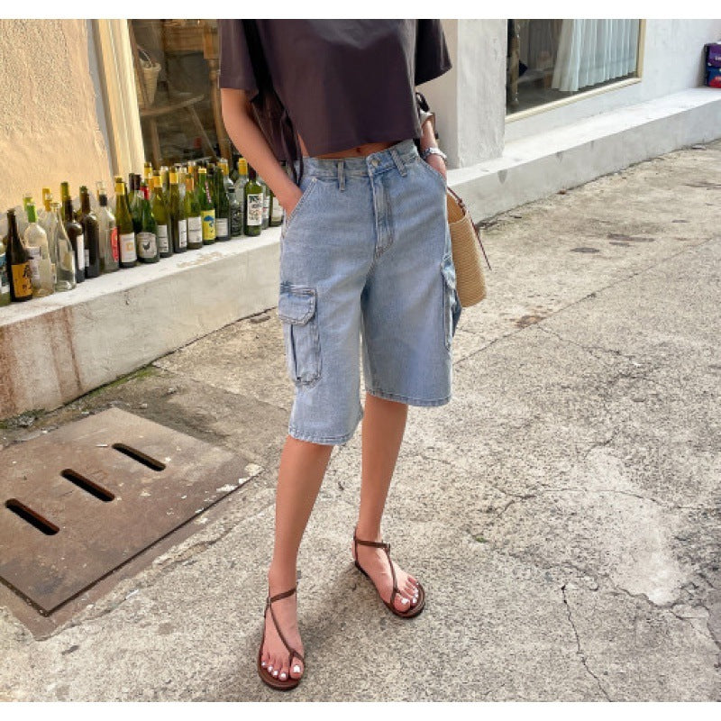 Cool And Chic Casual Denim Overalls - Sophinity