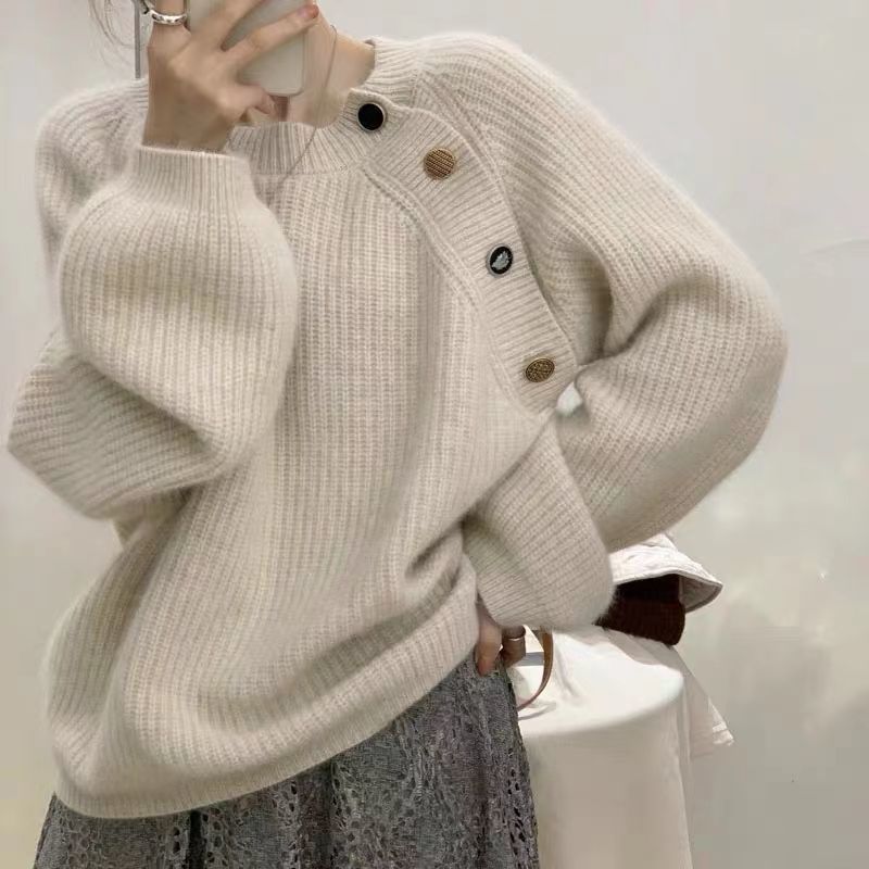 Design Sense Japanese Style Lazy Autumn Winter Coat - Sophinity