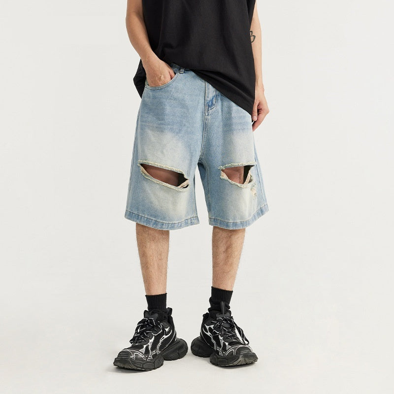 Men's Clothing Loose Street Retro Style Personality Shorts - Sophinity
