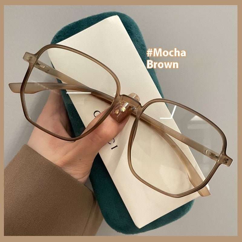 Large Frame Irregular Glasses Round Face Super Light Oversized - Sophinity