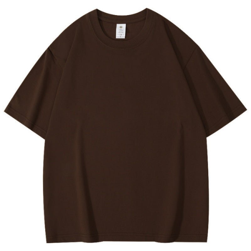 Loose Plus Size Short - sleeved T-shirt Round Neck Top - Sophinity