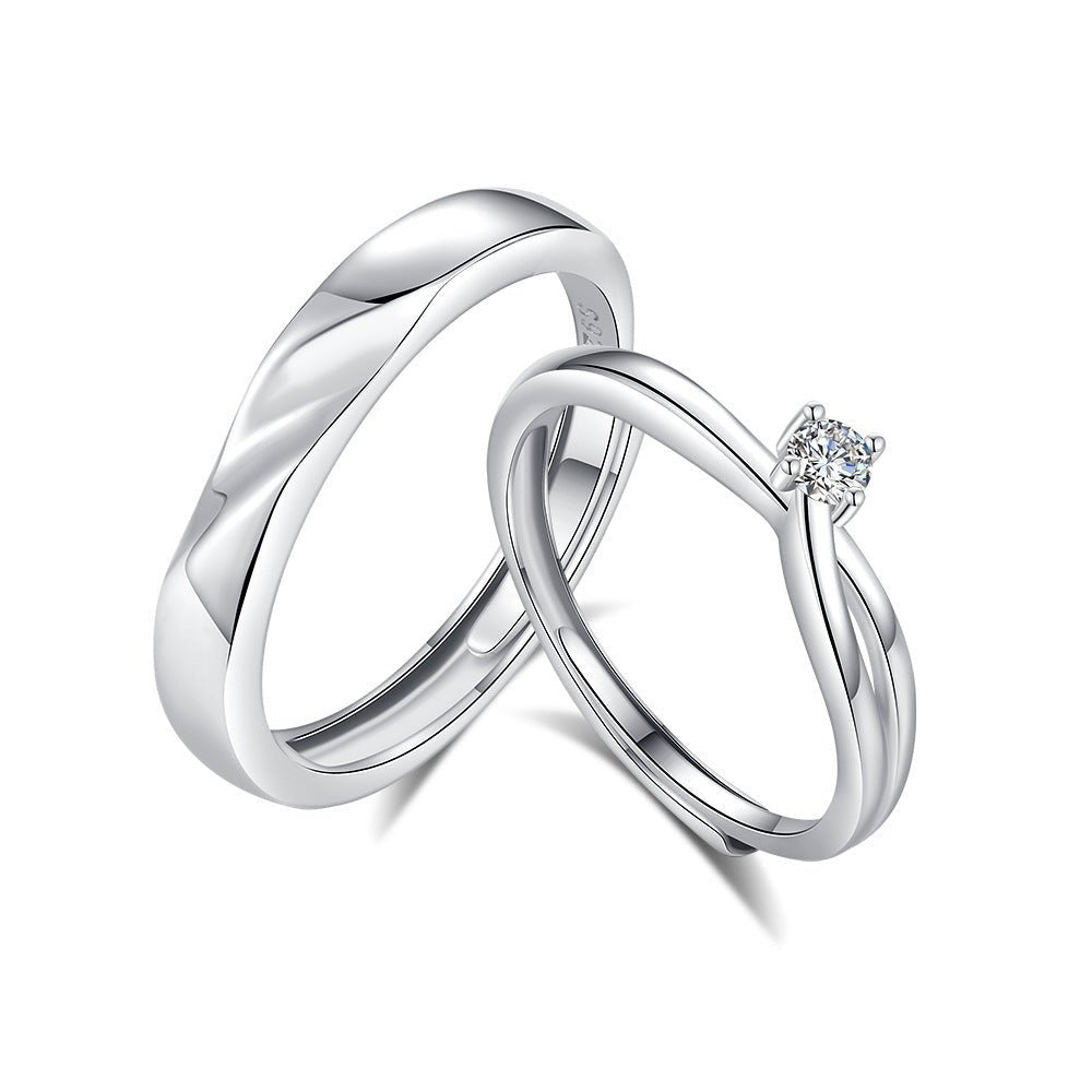 Meteor Galaxy Couple Ring For Men And Women - Sophinity
