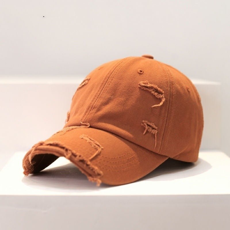 Men's Old Hip Hop Ripped Baseball Hat - Sophinity