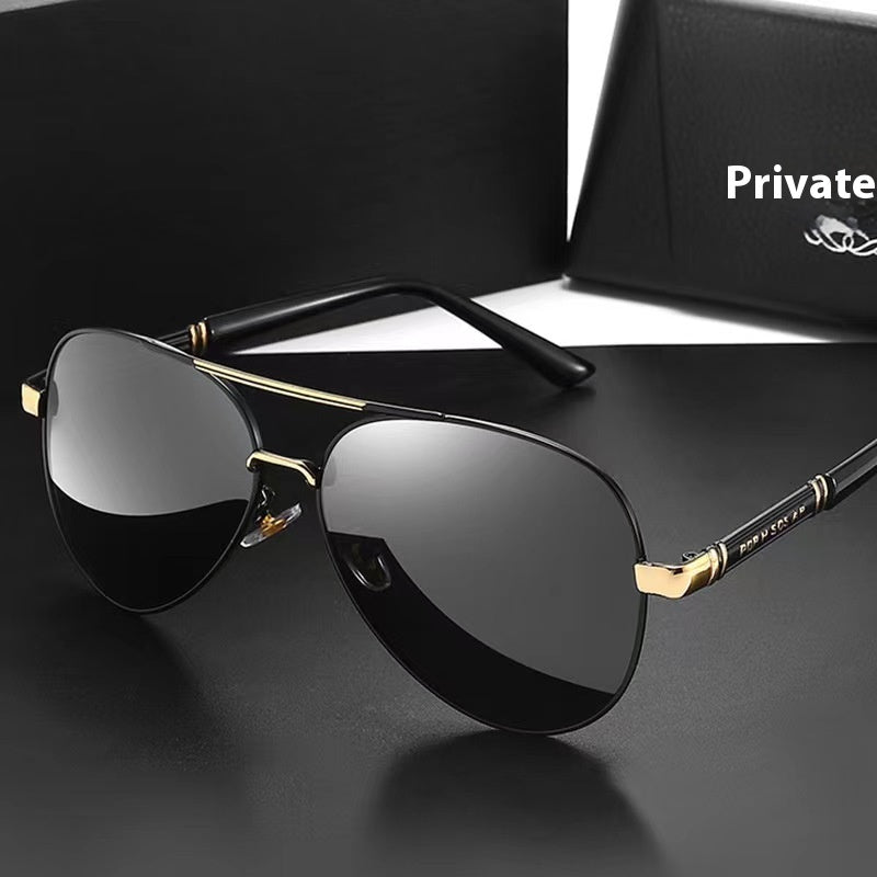 Polarized Sunglasses Photosensitive Color Changing Men's Sunglasses - Sophinity