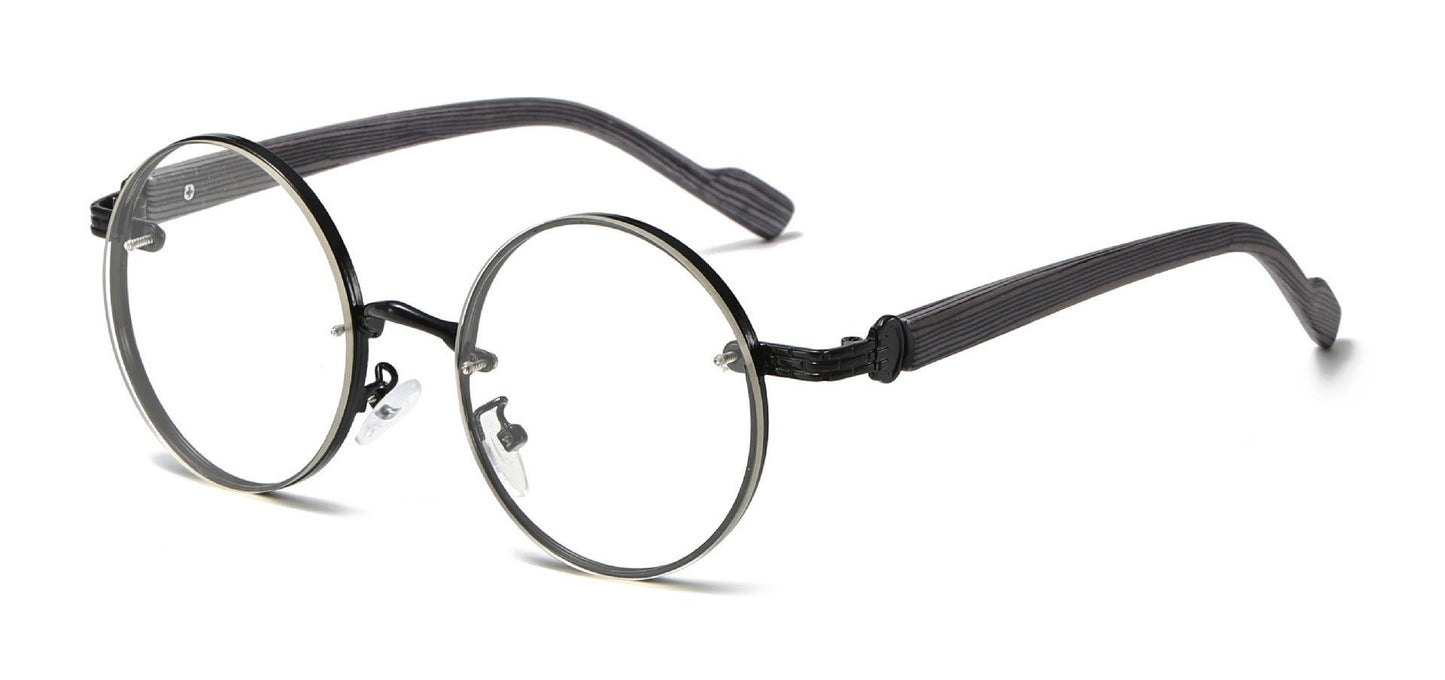American Classic Metal Round Frame Sunglasses Personality Trend High Sense - Sophinity
