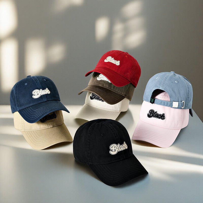 Retro American Casual Soft Top Baseball Cap - Sophinity