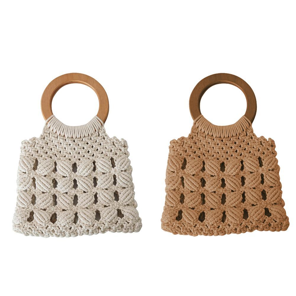 Fashion cotton rope straw women bags - Sophinity