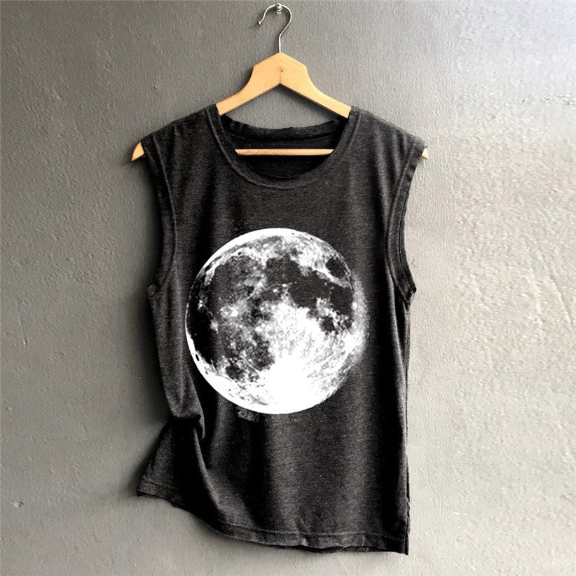 Earth print vest - Sophinity