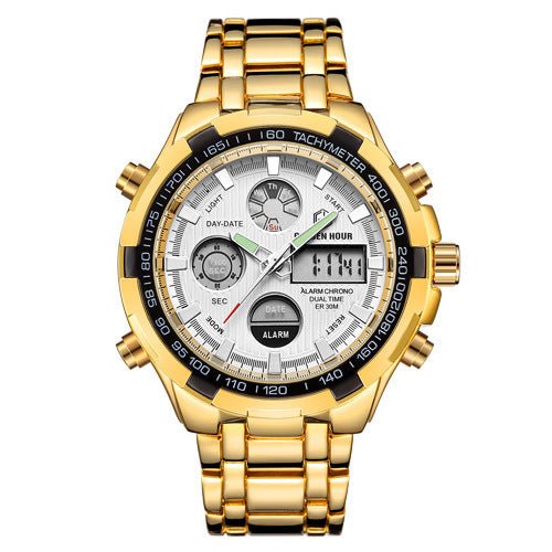 Men's Calendar Alloy Sports Multi - function Watch - Sophinity
