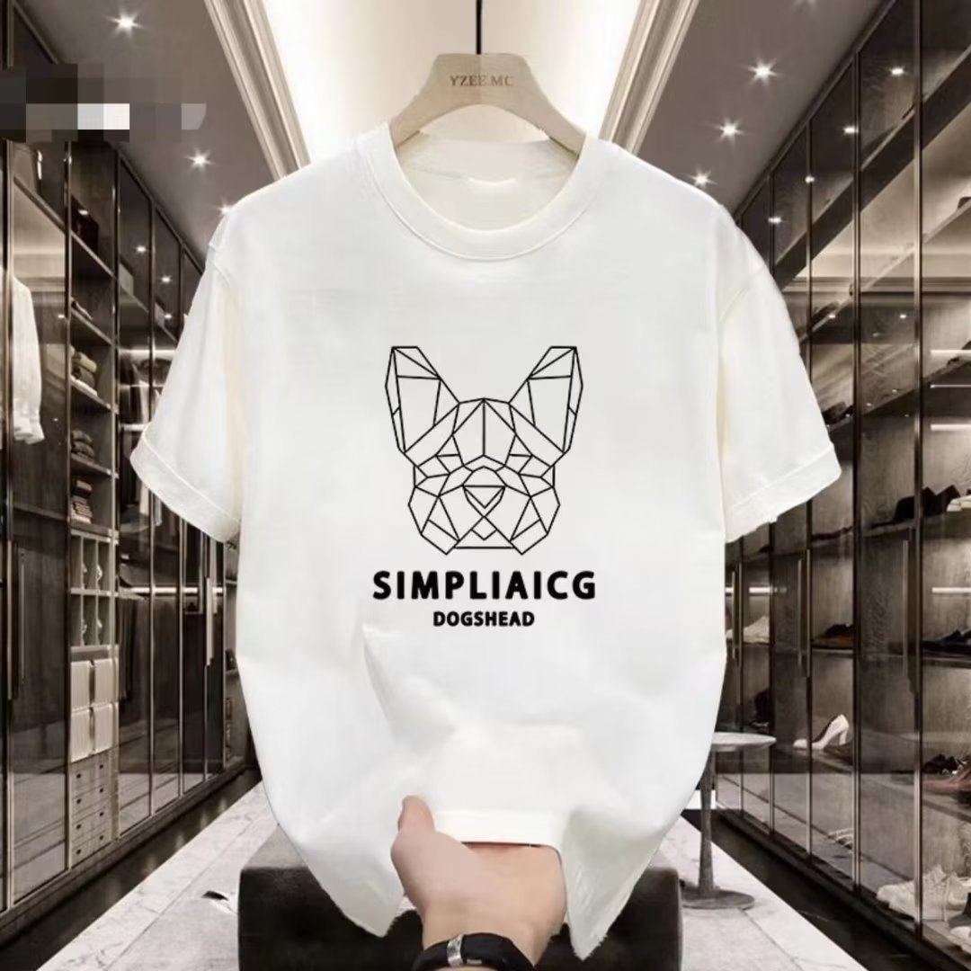 Menswear Clothing Loose Casual Print T-shirt - Sophinity