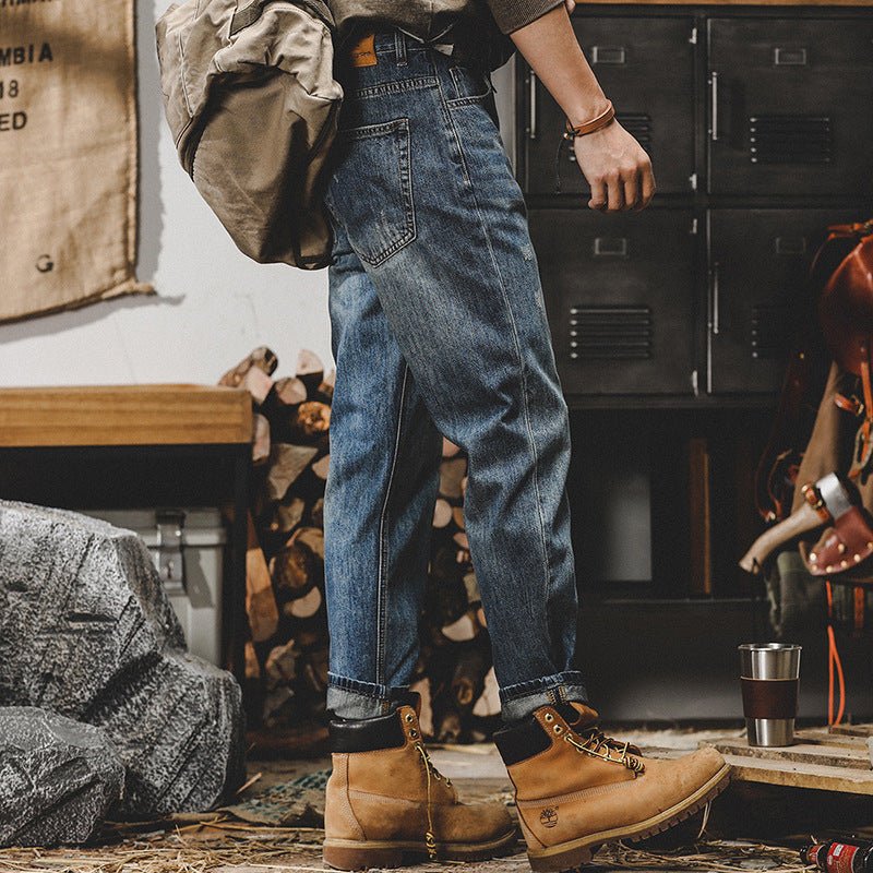 American Retro Autumn Jeans Men - Sophinity