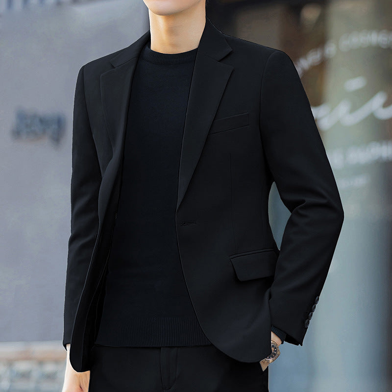 Business Casual Korean-style Slim-fit Trendy High-end Suit Men's Jacket - Sophinity