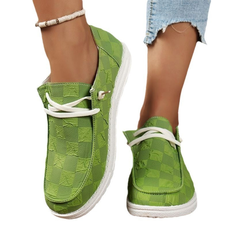Printed Colorful Export Flat Casual Women's Shoes - Sophinity