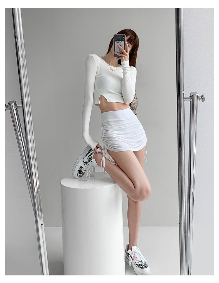 Skirts Tight Dancing Fitness Short Skirts Tide - Sophinity