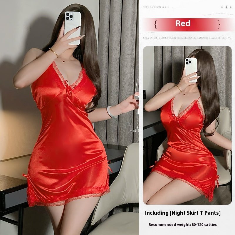 Sexy Lingerie Pure Desire Style Slip Nightdress - Sophinity