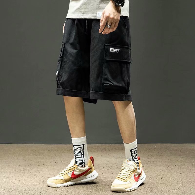 Workwear Shorts Men's Korean Style Trend Summer Five - point Pants - Sophinity