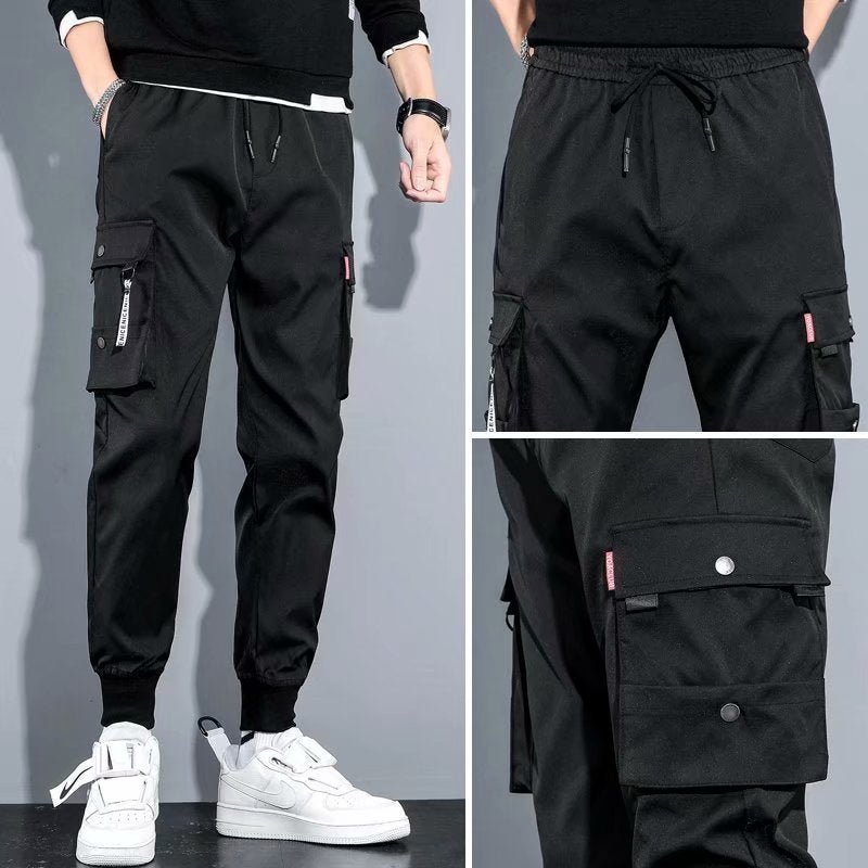 Ice Silk Spring And Summer Men's Casual Pants Men's Sports Overalls - Sophinity