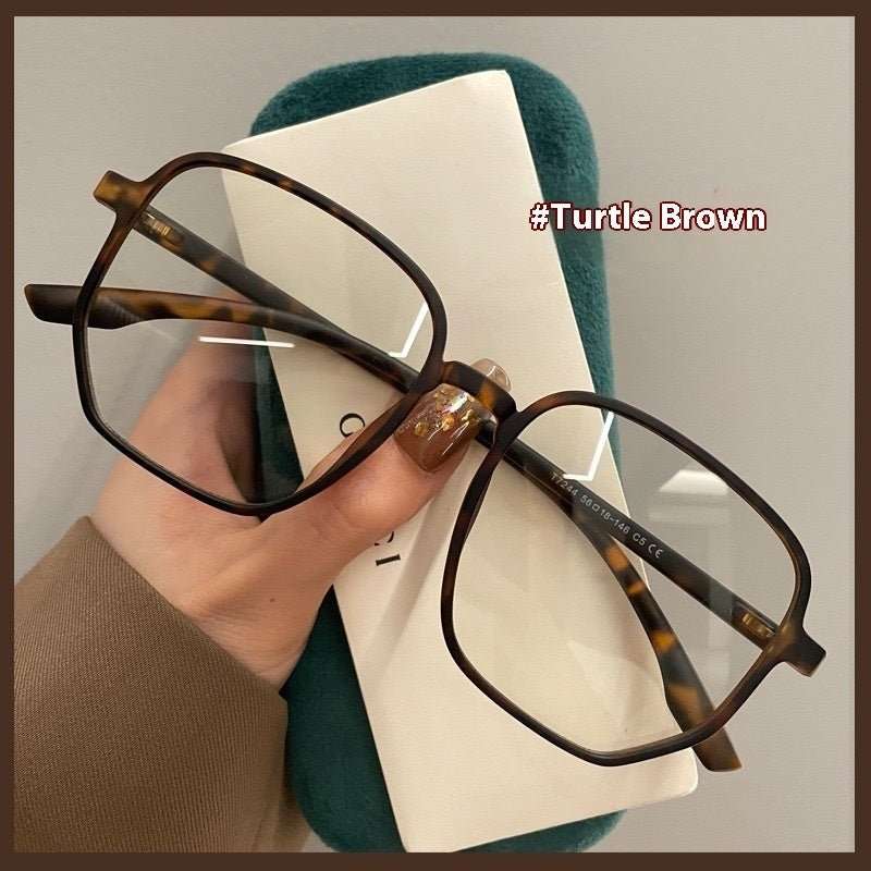 Large Frame Irregular Glasses Round Face Super Light Oversized - Sophinity