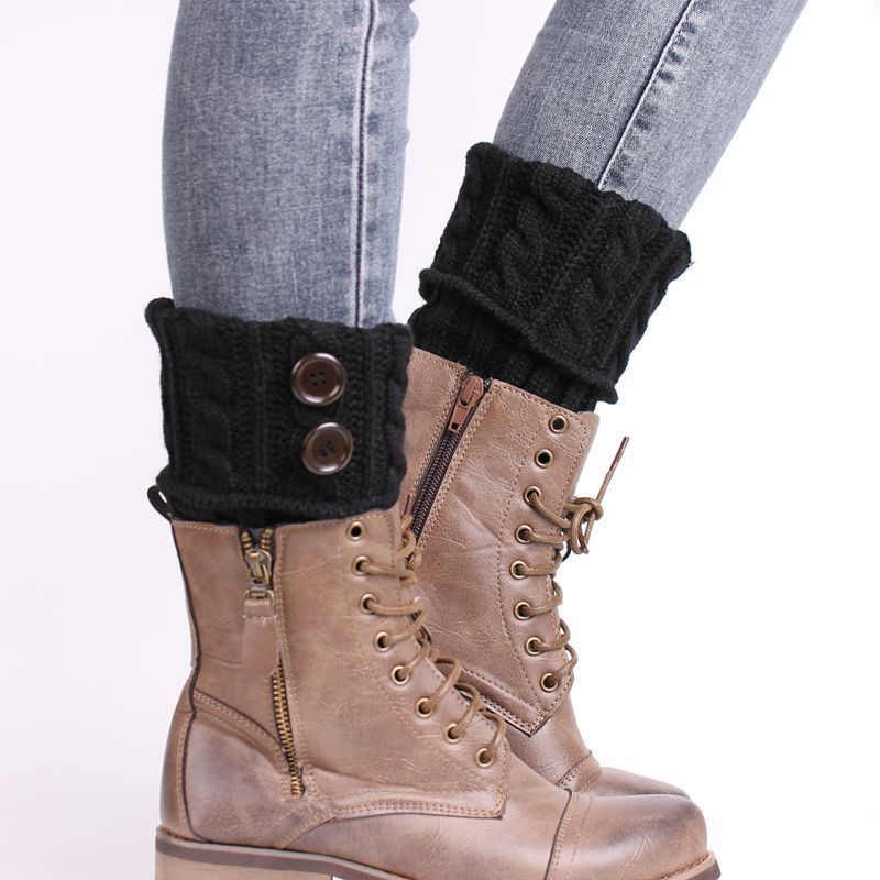 Button twist knit socks - Sophinity