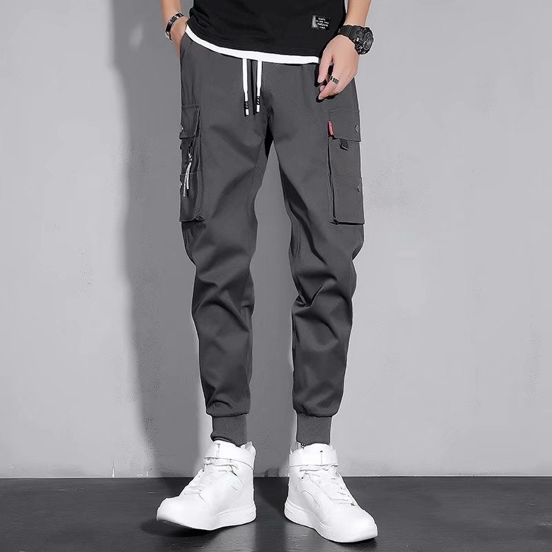 Ice Silk Spring And Summer Men's Casual Pants Men's Sports Overalls - Sophinity