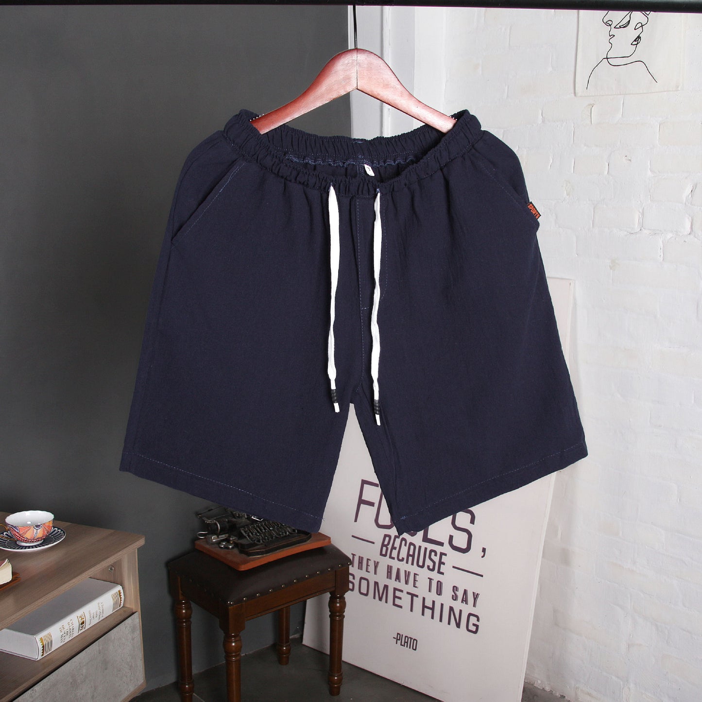 Summer men's loose oversized Capris - Sophinity