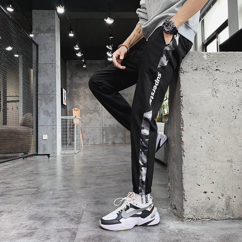 Men's casual pants loose guard pants Korean trend - Sophinity
