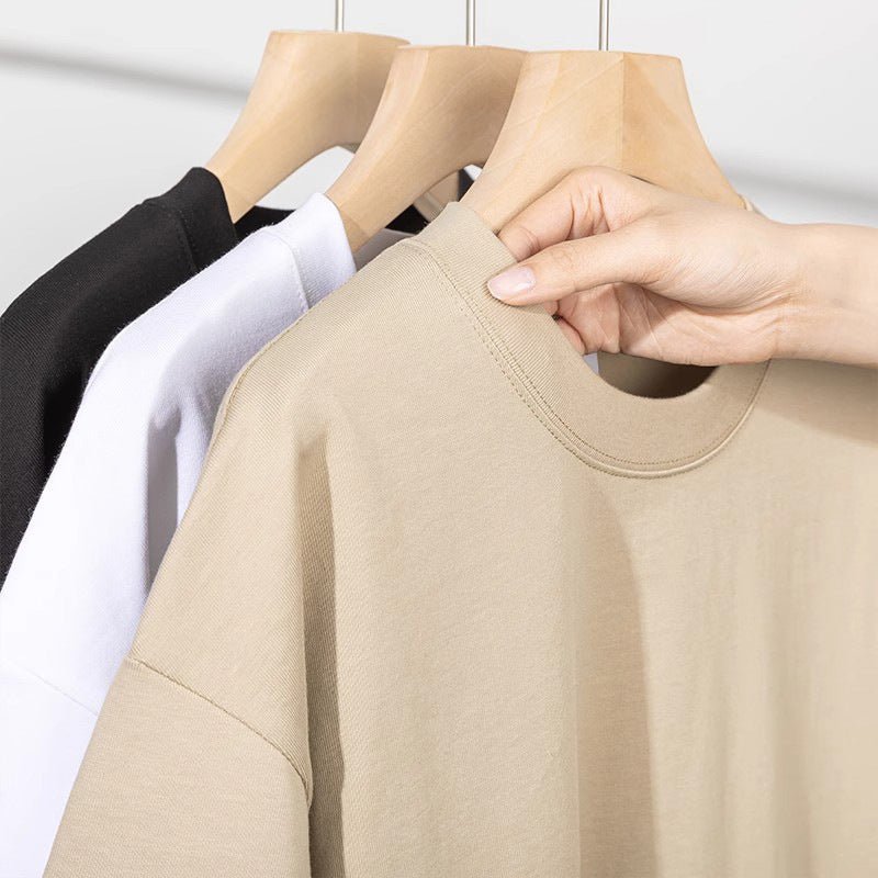 Loose Plus Size Short - sleeved T-shirt Round Neck Top - Sophinity