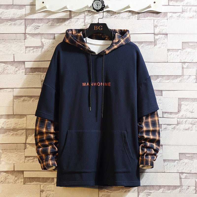 Fake two hooded hooded hoodies - Sophinity