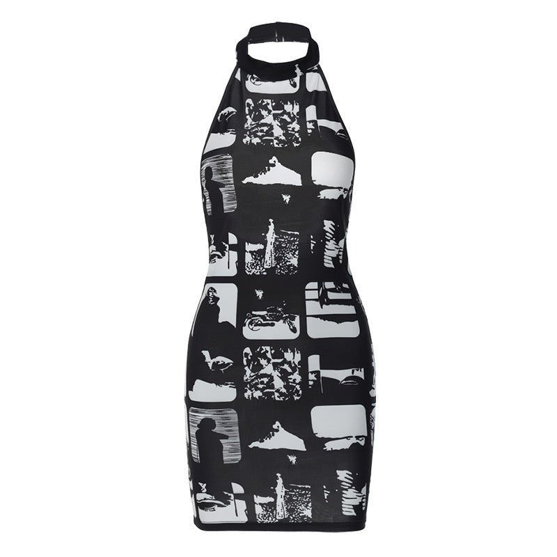 Women's Clothing Fashion Backless Sheath Dress - Sophinity
