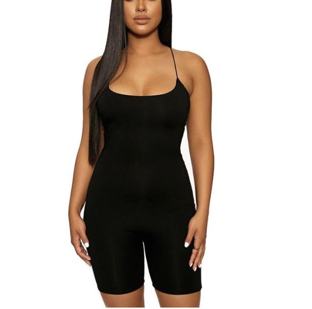 Street Slim Jumpsuit Pants Suspenders Sexy Slim Jumpsuit - Sophinity