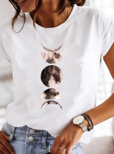 Women's Love Beauty Hip Hop Short Sleeve T Shirt - Sophinity