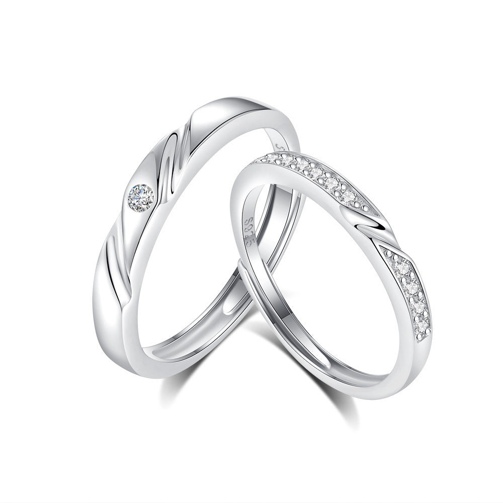 Original Men And Women Opening Couple Rings - Sophinity