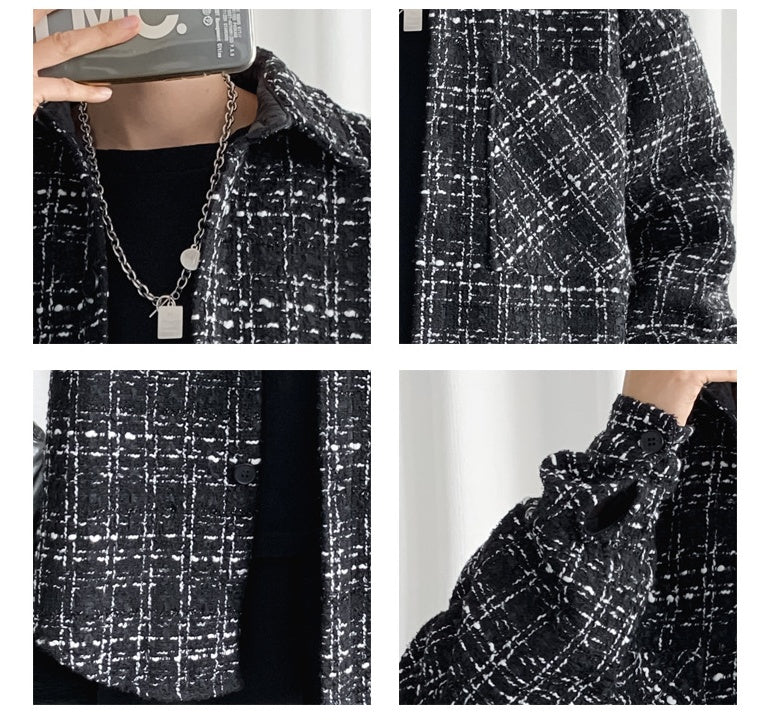 Men's Spring And Autumn Coat Personality Retro Hong Kong Style - Sophinity