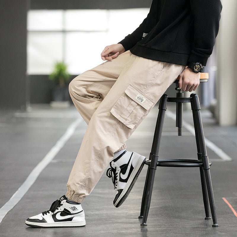 Cargo Pants Men Streetwear Joggers Casual Sweatpants Techwear Army Trousers - Sophinity