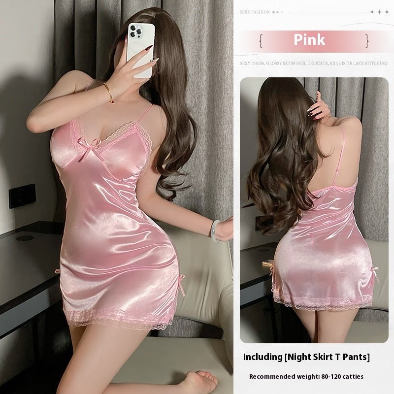 Sexy Lingerie Pure Desire Style Slip Nightdress - Sophinity