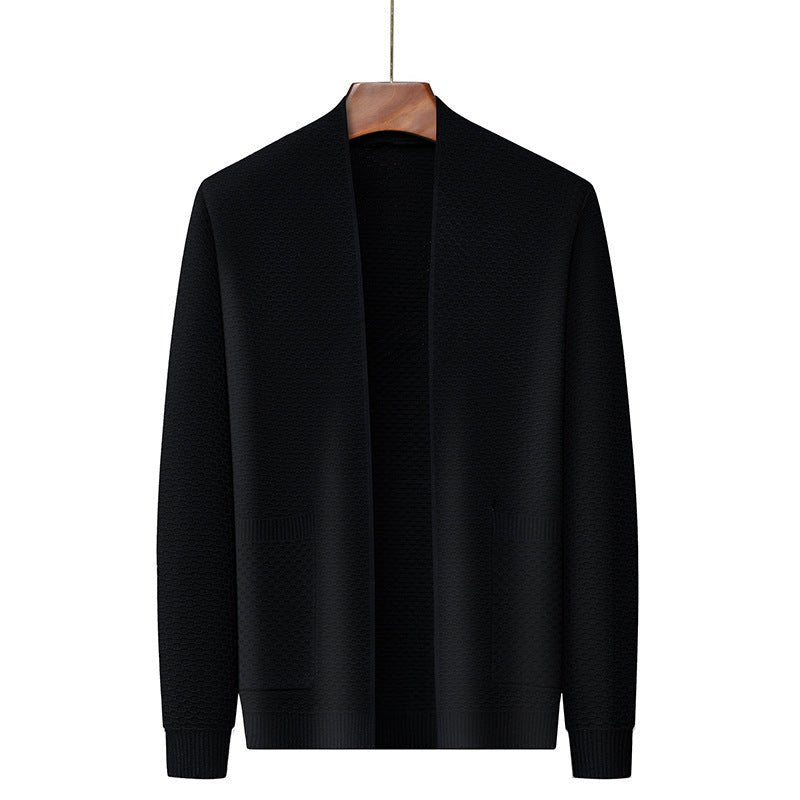 Men's Knitted Cardigan Sweater Coat - Sophinity