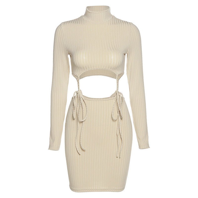 Hollow bag hip dress women - Sophinity