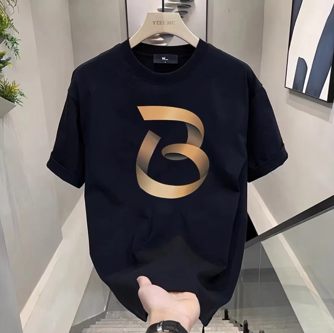 Menswear Clothing Loose Casual Print T-shirt - Sophinity