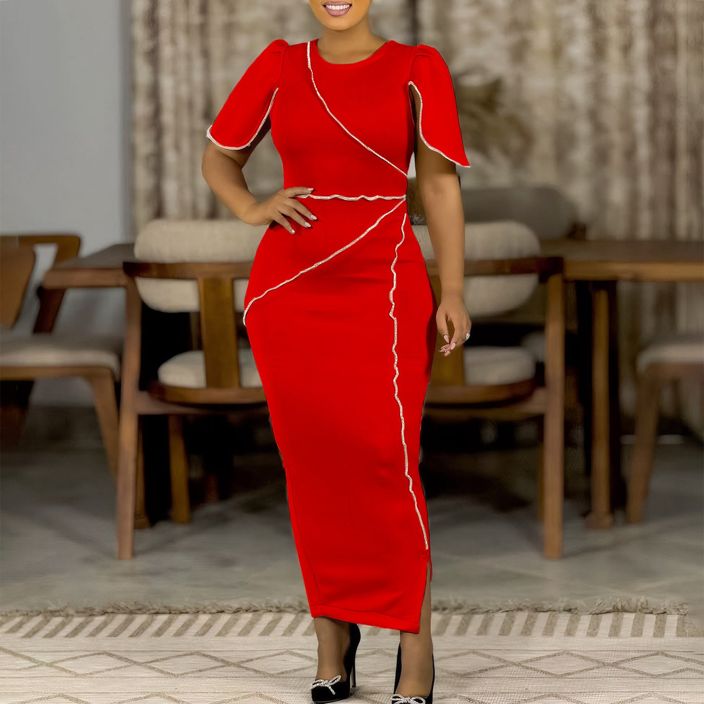 Elegant Banquet Formal Long Dress Africa - Sophinity
