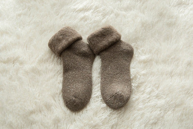 Winter Thick Wool Lined Warm Stockings - Sophinity