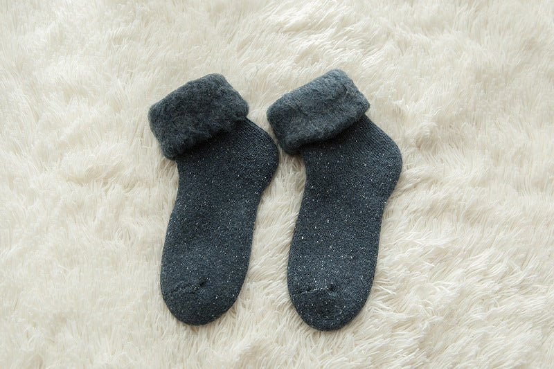 Winter Thick Wool Lined Warm Stockings - Sophinity