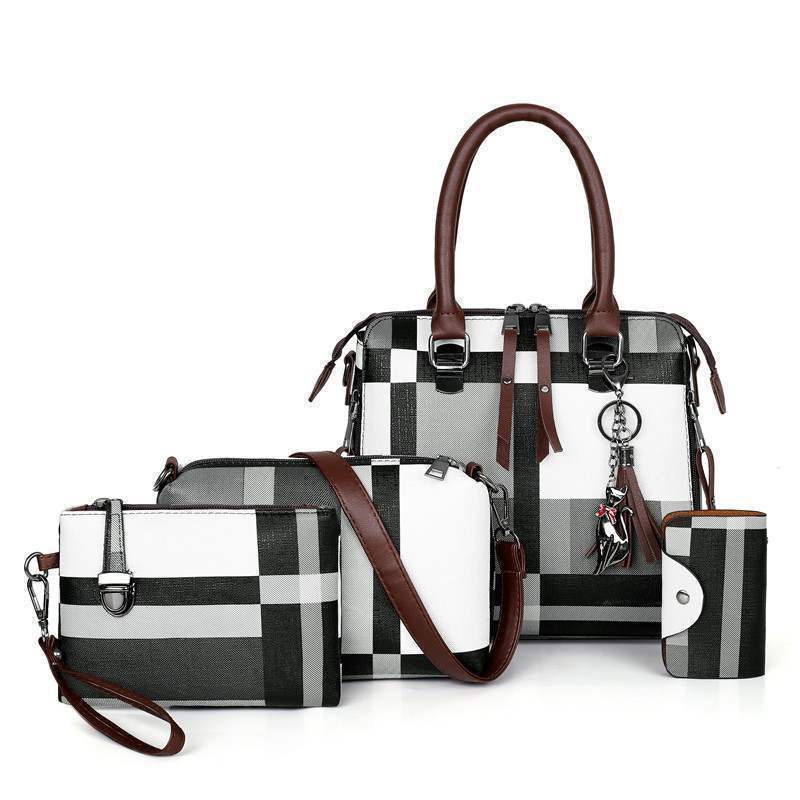 New Luxury Handbags Plaid Women Bags Designer - Sophinity