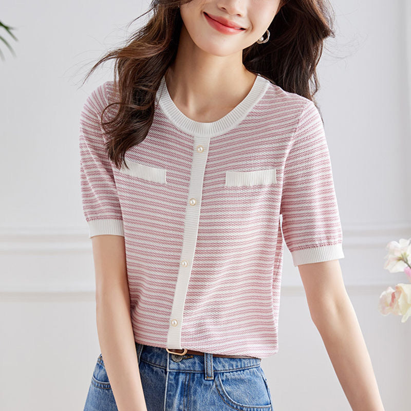 Loose Style Top Thin T-shirt - Sophinity