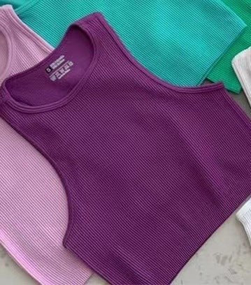 Solid Color Sleeveless Vest Women's Summer High Waist Short Navel Fitness Running Yoga Clothes - Sophinity